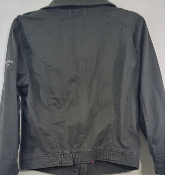 Abercrombie & Fitch Jacket Womens Large Military Boho Grunge Cottagecore Punk - Picture 6 of 10